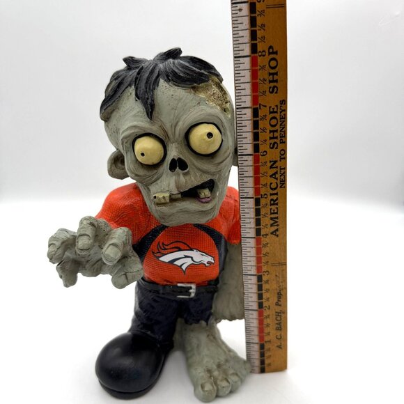 Official NFL figure Forever Nightmares Team Zombie Denver Broncos No Box - Picture 9 of 10